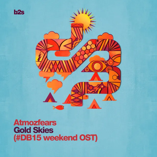 Gold Skies (#DB15 Official Weekend Soundtrack) by Atmozfears - Hardstyle cover art