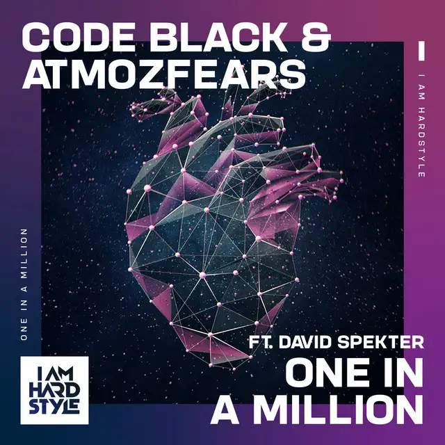 One In A Million by Atmozfears, Code Black, David Spekter - Hardstyle cover art