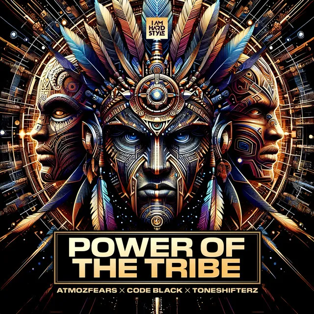 Power Of The Tribe by Atmozfears, Code Black, Toneshifterz - Hardstyle cover art