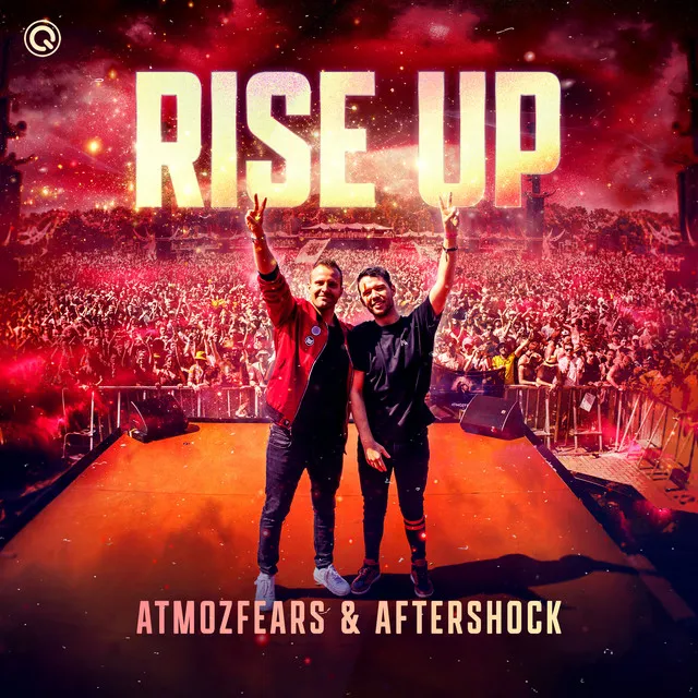 Rise Up by Atmozfears, Aftershock - Hardstyle cover art
