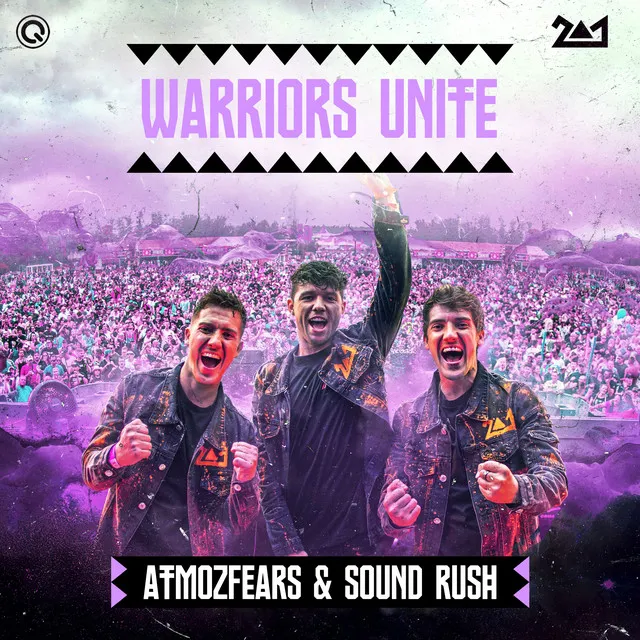 Warriors Unite by Atmozfears, Sound Rush - Hardstyle cover art