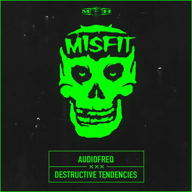 Misfit by Audiofreq, Destructive Tendencies - Frenchcore cover art