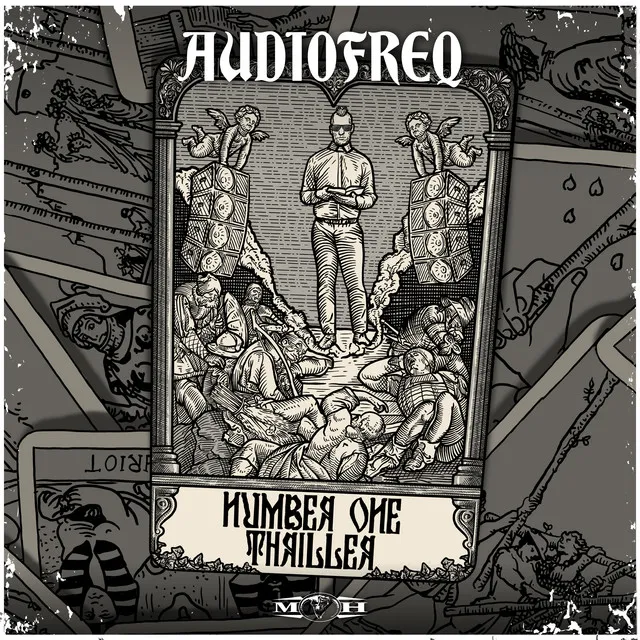 Number One Thriller by Audiofreq, Skorned - Hardcore cover art