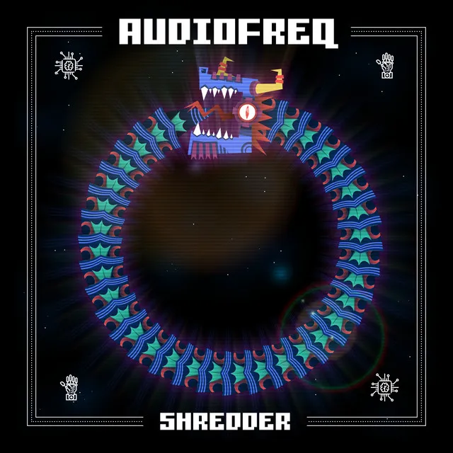 Shredder by Audiofreq - Hardstyle cover art