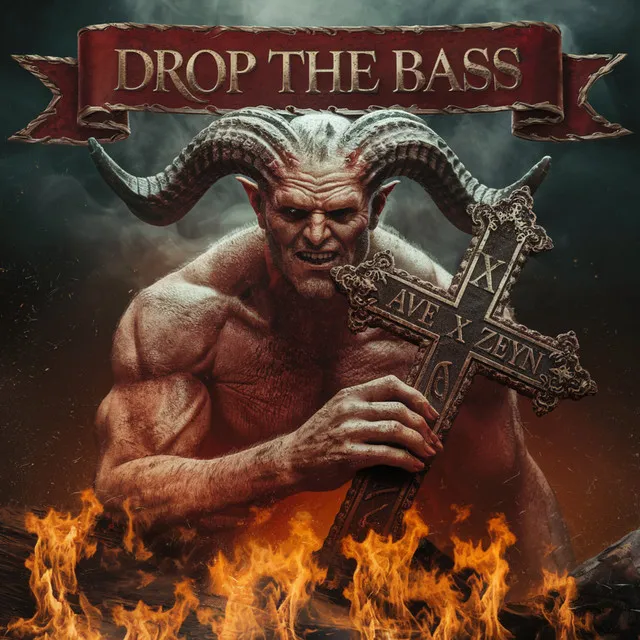 Drop The Bass by AVE, Zeyn - Hard Techno cover art