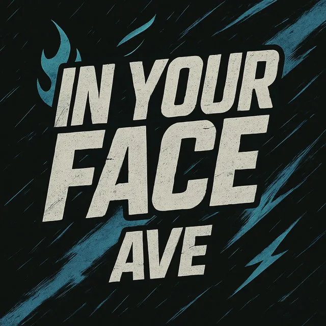 In Your Face by AVE - Hard Techno cover art