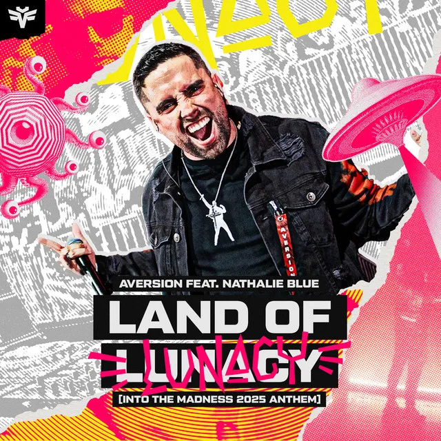 Land Of Lunacy (Into The Madness 2025 Anthem) by Aversion, Nathalie Blue - Rawstyle cover art