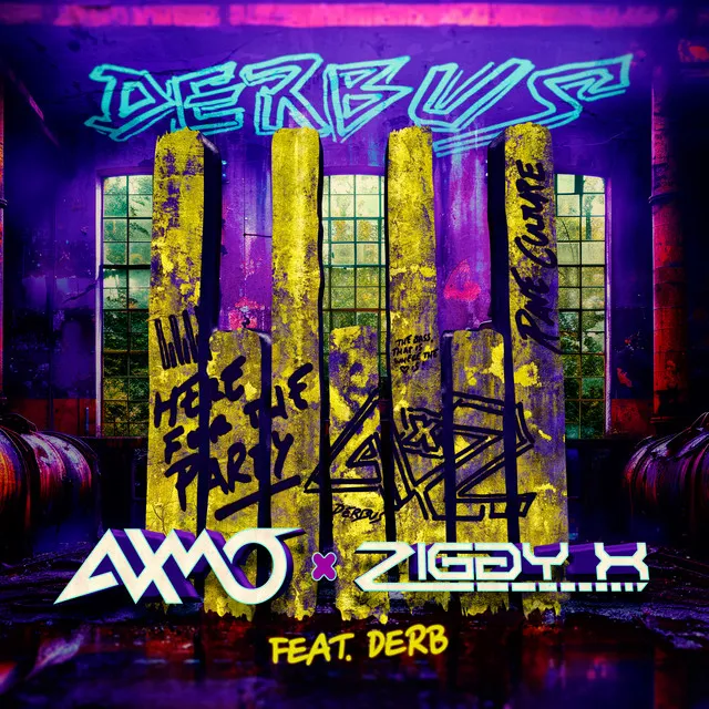 DERBUS - Extended Mix by AXMO, ZIGGY X, Derb - Hardstyle cover art