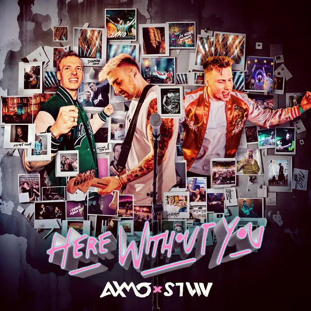 Here Without You by AXMO, STVW - Happy Hardcore cover art