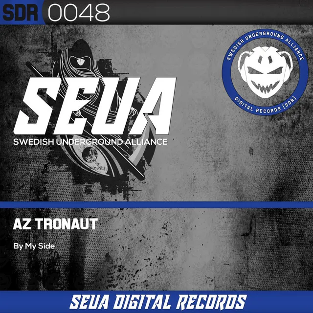 By My Side - Radio Edit by AZ tronaut - Hardstyle cover art
