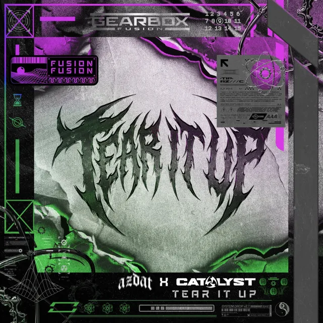 TEAR IT UP by AZDAT, CATALYST - Hard Techno cover art