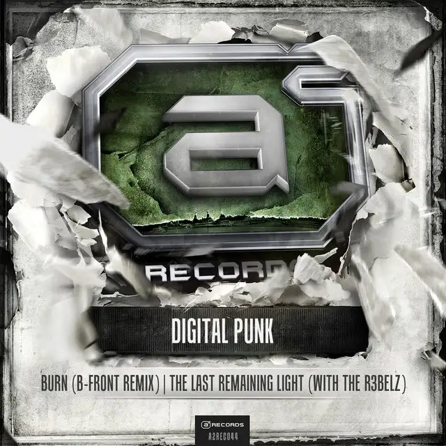 Burn - B-Front Remix by B-Front, Digital Punk - Hardstyle cover art