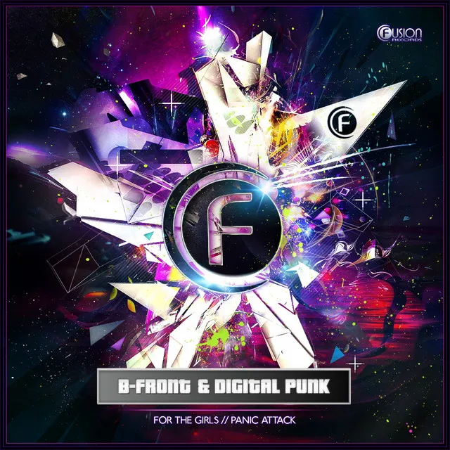 Panic Attack - Original Edit by B-Front, Digtal Punk - Hardstyle cover art