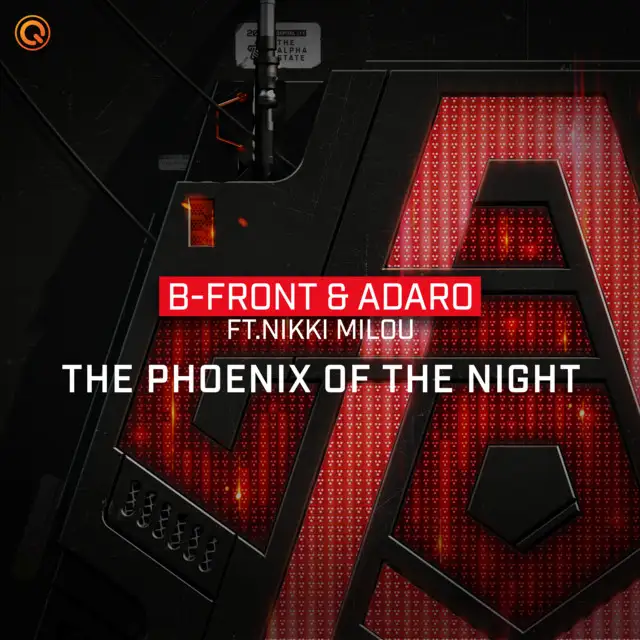The Phoenix Of The Night by B-Front, Adaro, Milou Nikki - Hardstyle cover art