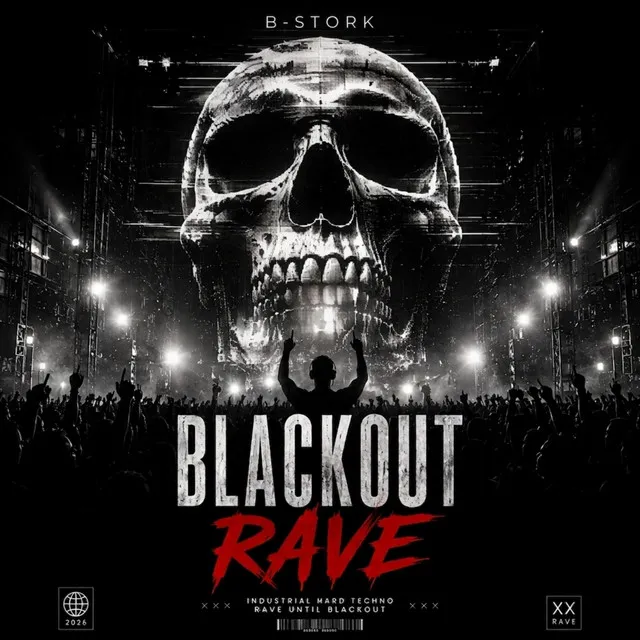 Blackout Rave - Radio Mix by B-Stork - Hardstyle cover art