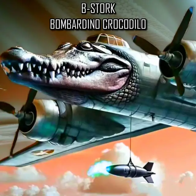Bombardino Crocodilo - Hardstyle Meme by B-Stork - Hardstyle cover art