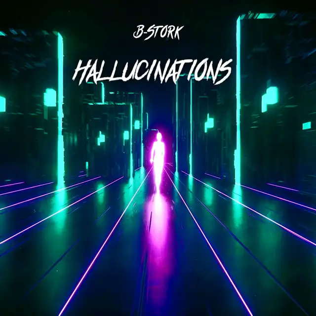Hallucinations - Radio Mix by B-Stork - Hardstyle cover art