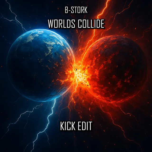 Worlds Collide - Kick Edit [Extended Mix] by B-Stork - Hardstyle cover art