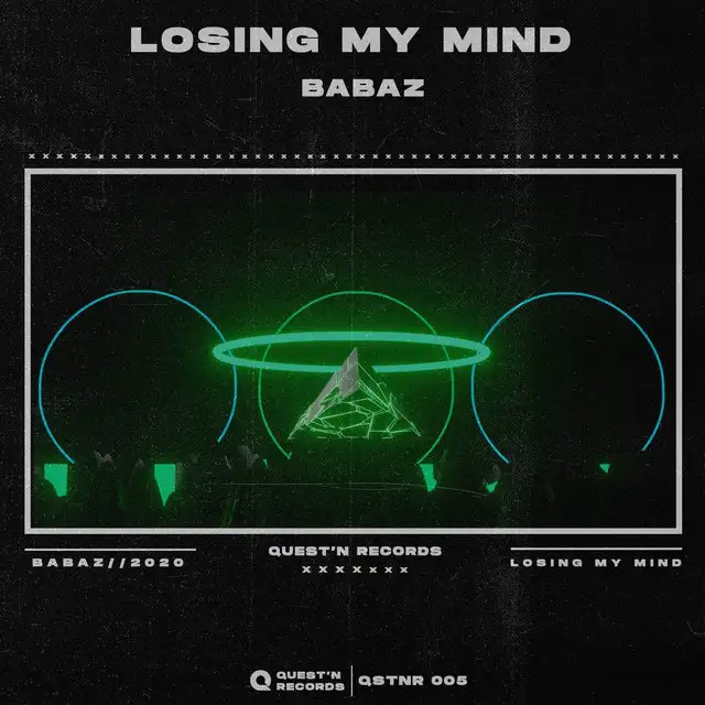 Losing My Mind by Babaz - Hardstyle cover art
