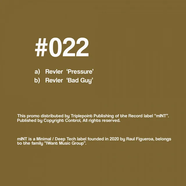 Cover art of Pressure EP