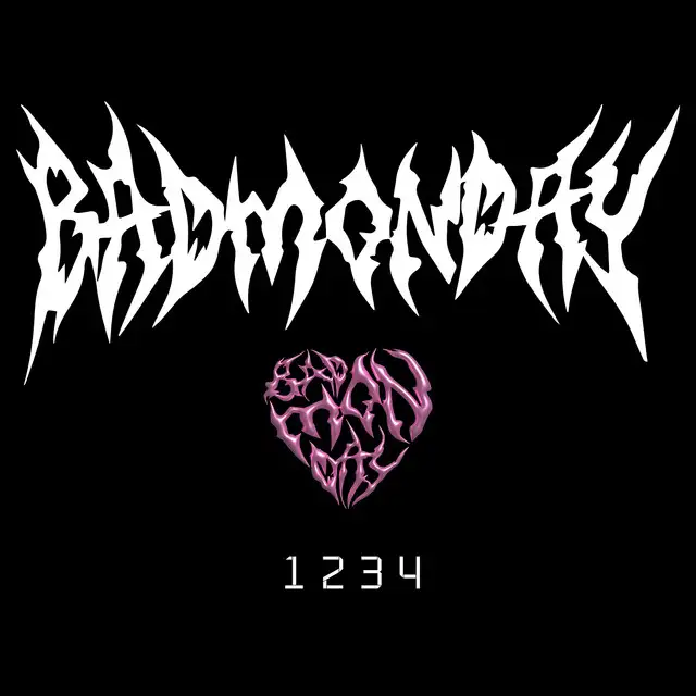 1234 by BadMonday - Hard Techno cover art