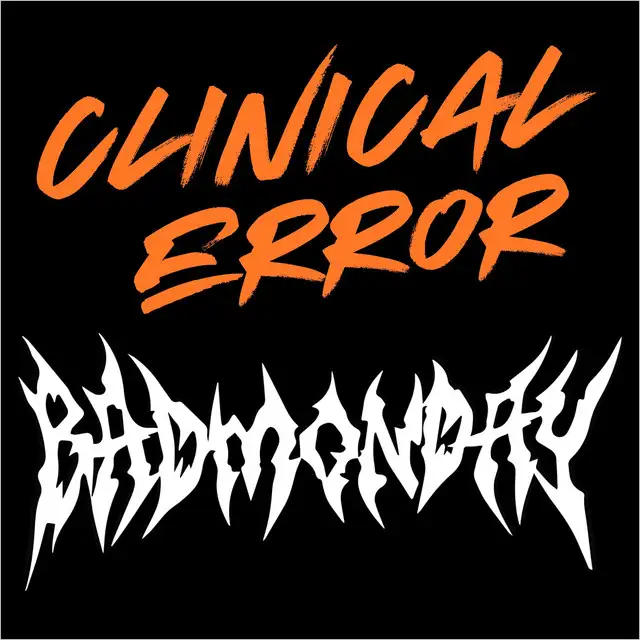 CLINICAL ERROR by BadMonday - Hard Techno cover art