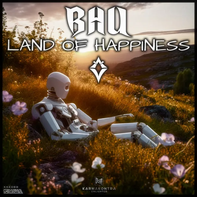 Land Of Happiness by BAQ - Hardstyle cover art