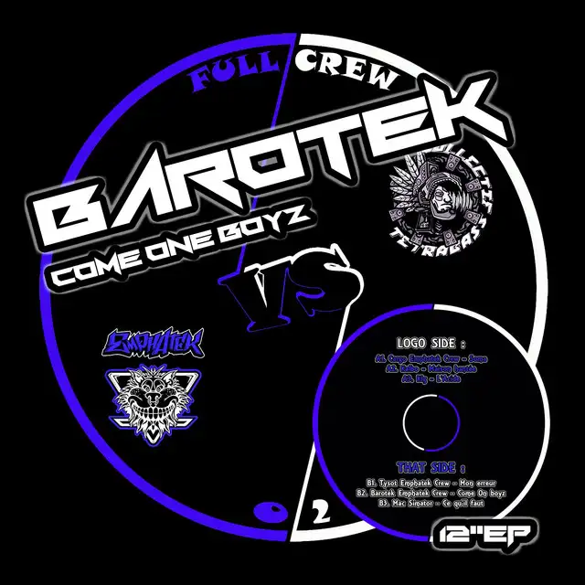 Come On boyz by Barotek - Frenchcore cover art