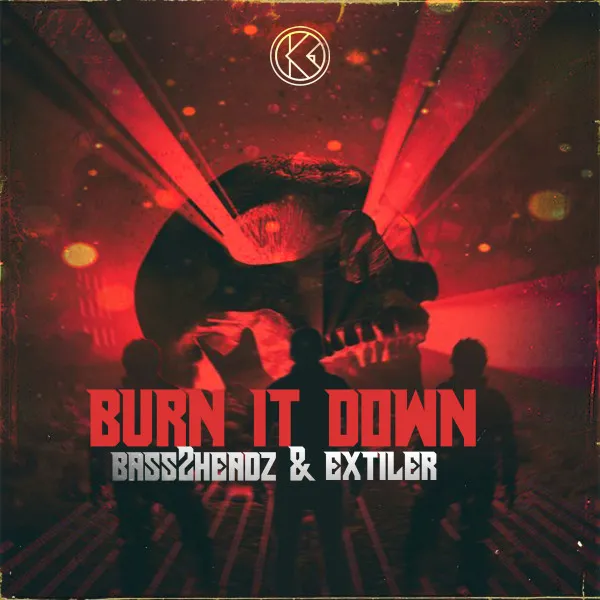 Burn It Down by Bass 2 Headz, Extiler - Hardstyle cover art