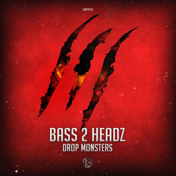 Drop Monsters by Bass 2 Headz - Hardstyle cover art
