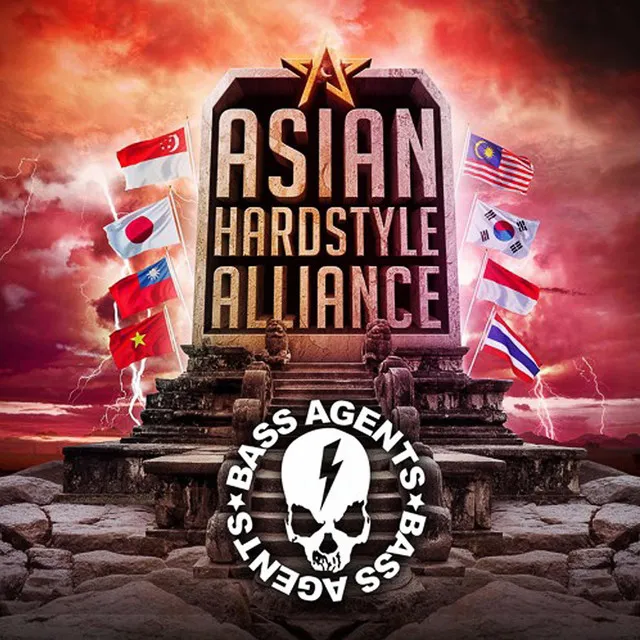 Asian Hardstyle Alliance by Bass Agents - Hardstyle cover art