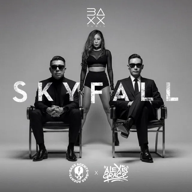 Skyfall by Bass Agents, AlexisGrace, Mad August - Hardstyle cover art