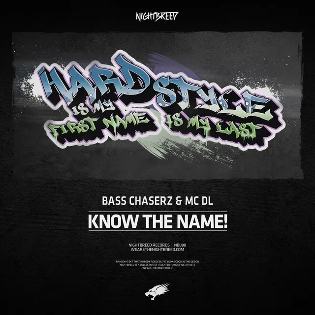 Know The Name! by Bass Chaserz, MC DL - Rawstyle cover art