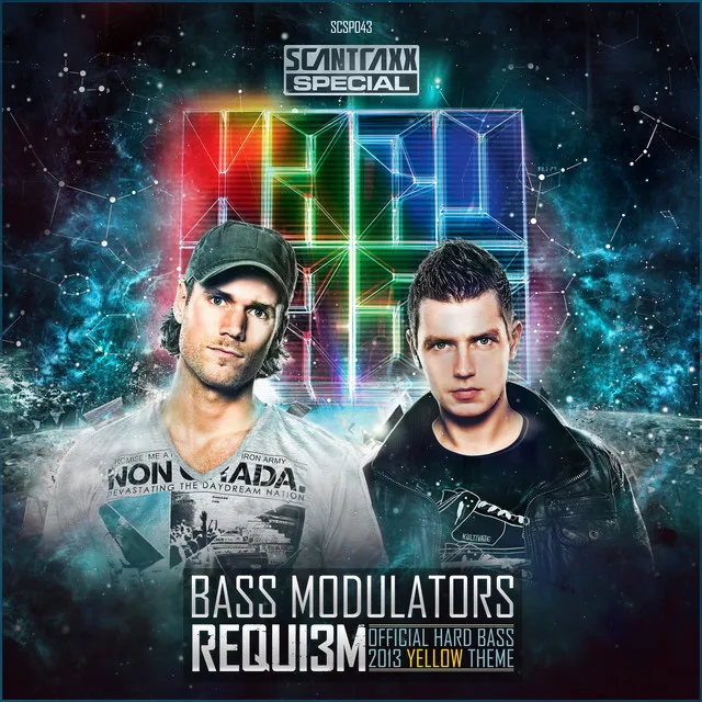 Requi3m - Official Hard Bass 2013 Yellow Theme by Bass Modulators - Hardstyle cover art