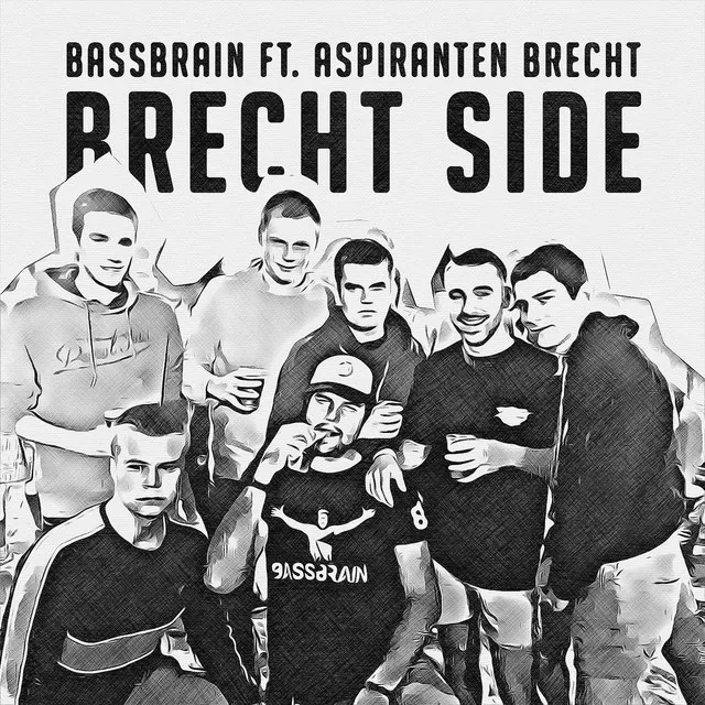Brecht Side by Bassbrain, Aspiranten Brecht - Hardstyle cover art