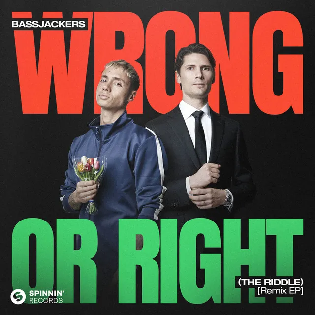 Wrong or Right (The Riddle) [Wukong Remix] by Bassjackers, WUKONG - Hardstyle cover art