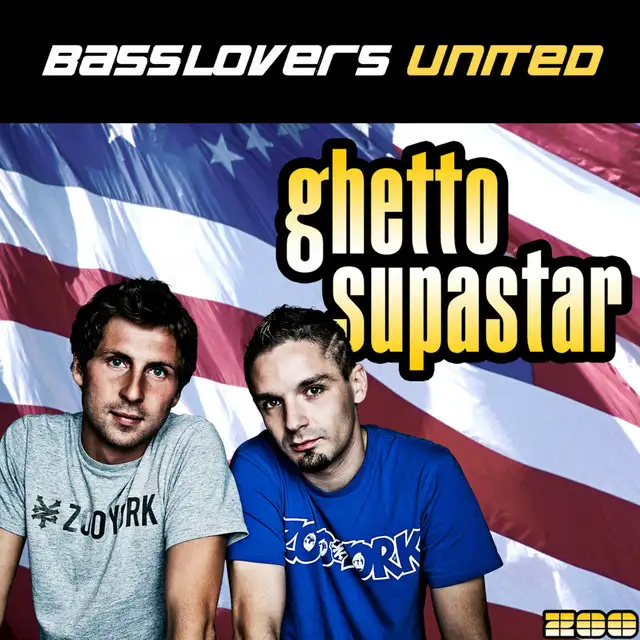 Ghetto Supastar - Dance Radio Edit by Basslovers United - Hardstyle cover art