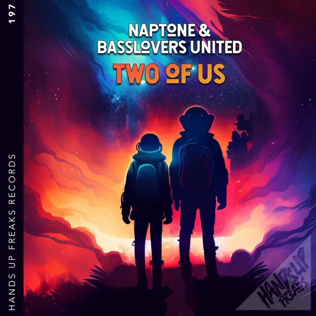 Two of Us by Basslovers United, Naptone - Hardstyle cover art