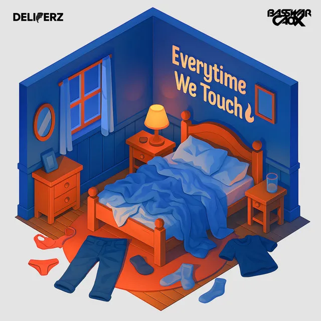 Everytime We Touch - Hardstyle Remix by BassWar & CaoX, DELIVERZ - Hardstyle cover art