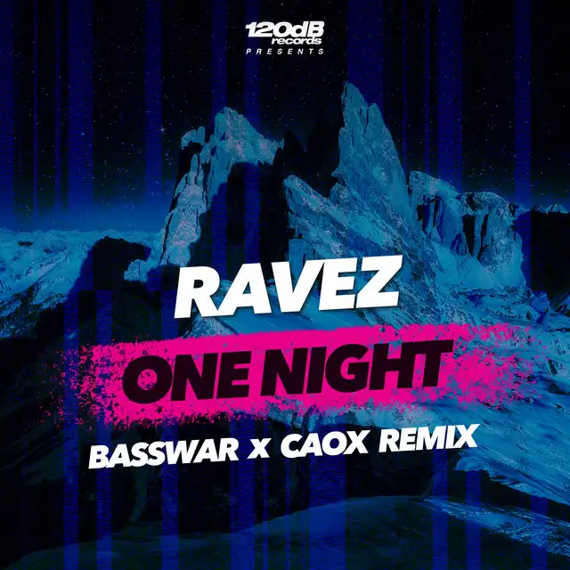 One Night - BassWar & CaoX Extended Remix by BassWar & CaoX, Ravez, CaoX - Hardstyle cover art