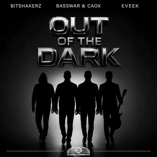 Out of the Dark by BassWar & CaoX, Bitshakerz, Eveek - Hardstyle cover art