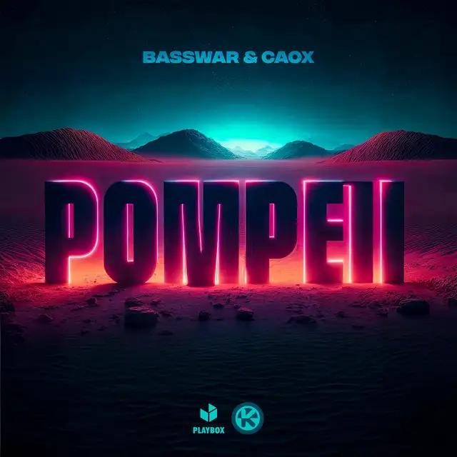 Pompeii by BassWar & CaoX - Hardstyle cover art