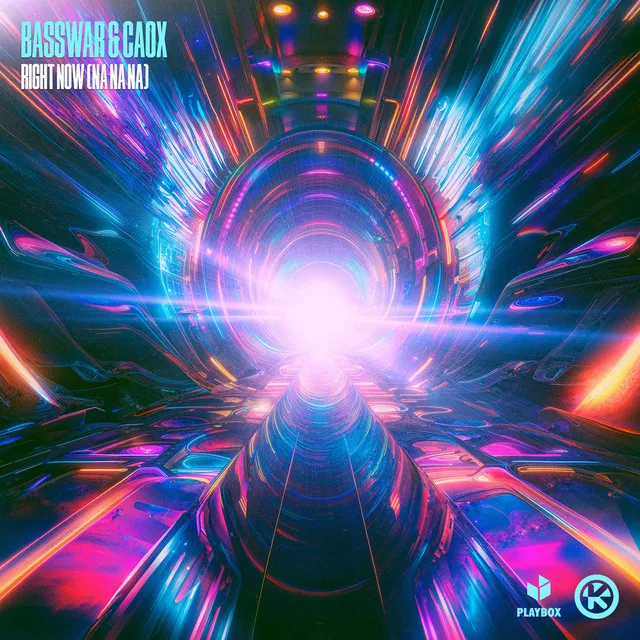 Right Now (Na Na Na) by BassWar & CaoX - Hardstyle cover art