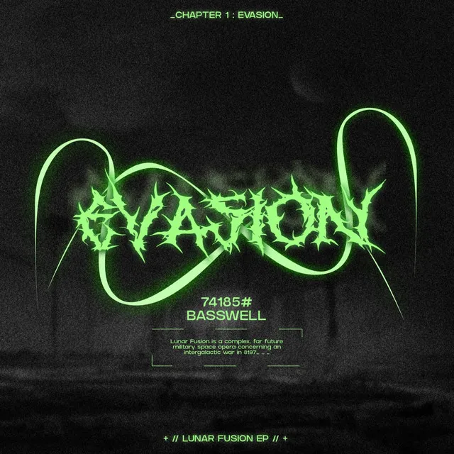 Evasion by Basswell, Onlynumbers - Hard Techno cover art