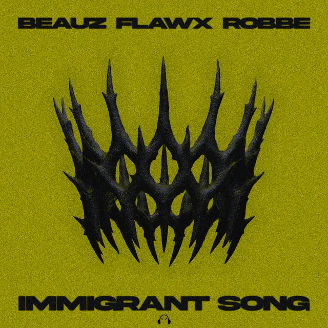 Immigrant Song - Techno Mix by BEAUZ, Robbe, Flawx - Hard Techno cover art