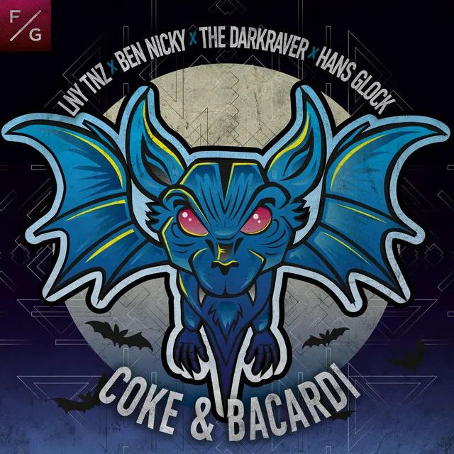 Coke & Bacardi by Ben Nicky, LNY TNZ, The Darkraver, Hans Glock - Hardstyle cover art