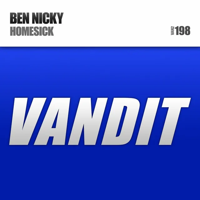 Homesick - Radio Edit by Ben Nicky - Mainsteam Hardstyle cover art