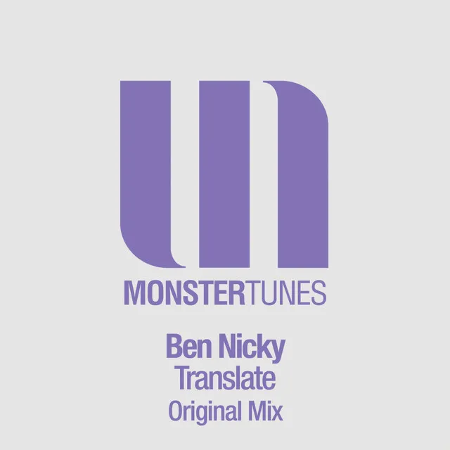 Translate - Radio Edit by Ben Nicky - Mainsteam Hardstyle cover art