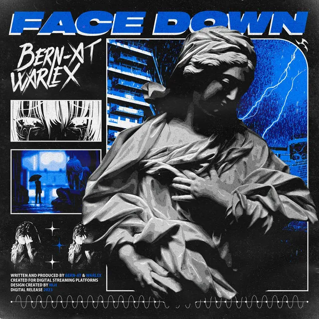 Face Down by Bern-AT & WARLEX - Hardcore cover art