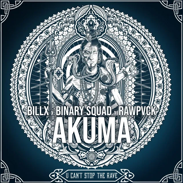 Akuma by Billx, Binary Squad, RAWPVCK - Frenchcore cover art